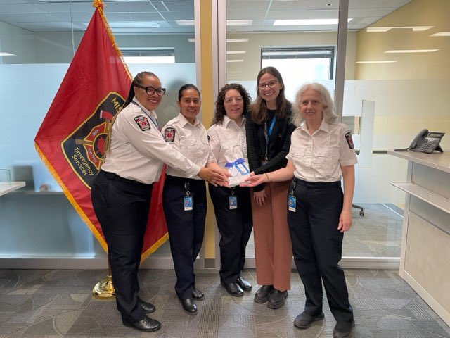 Our Fire Prevention and Risk Reduction administration team received the Champion of Records and Information Management Award. This accolade is a testament to the dedication and expertise of our team in enhancing the efficiency, accuracy & accessibility of records management.