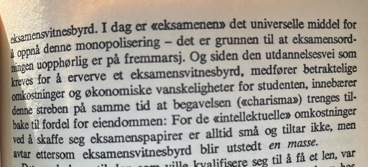 Max Weber forutså Kjerkol og Borch.