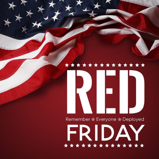 Another #REDFriday 
Please Remember Everyone Deployed!
Coffee up and get shit done you magnificent fuckers!