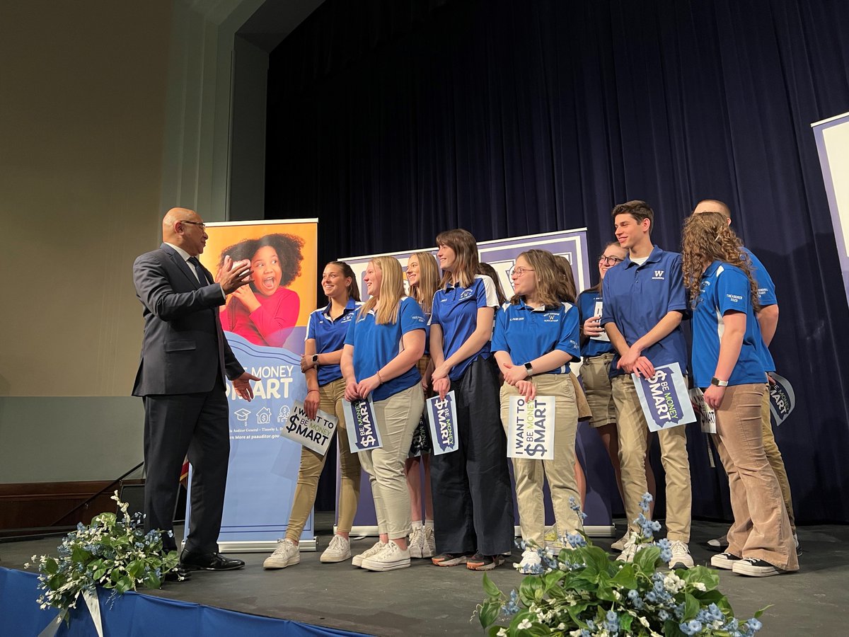 Yesterday, Auditor General Tim DeFoor, championed the passage of the first-ever financial literacy education requirement for Pennsylvania high school students. Act 35 of 2023 is a stepping stone for preparing future generations to be economically smart, prepared, and stable.