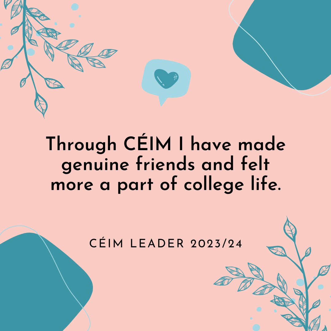 We are so excited to have begun our online training for over 100 2024/25 CÉIM Leaders! They are learning incredibly valuable skills which last year's CÉIM leaders have already learned and benefitted from.

#UniversityOfGalway #ollscoilnagaillimhe #studentsunion #DoChomhaltas