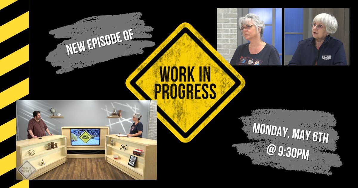 Tune into an all new #WorkInProgress tonight at 9:30pm. Janina Lebon, Co-chair of the Hamilton Health Coalition is here & Karen Shimoa Executive Member at Large of @CUPEOntario 1404. Watch on Cable 14 📺 & cable14.com 💻