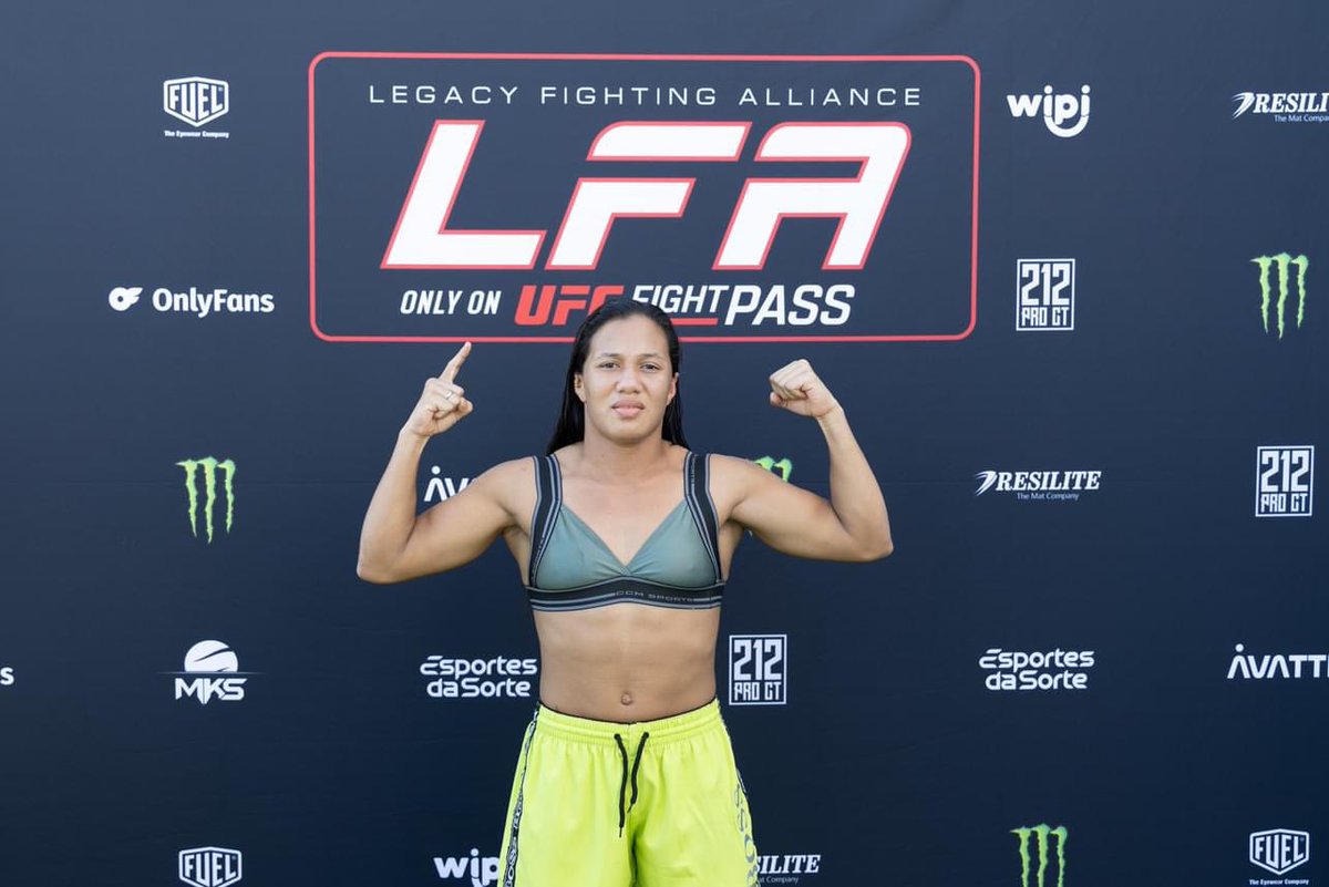 Now that the #LFA183 weigh-in is in the books, which fight are you looking forward to most? ℹ️: bit.ly/LFA183_WeighIn… 📸: bit.ly/LFA183_WeighIn… @EsporteDaSorte @OnlyFans @WWP @VetTix @Resilite @BasedSupps @IncaKolaUSA @MyFitFoodsUSA @RibaltaRJ @UFCFightPass
