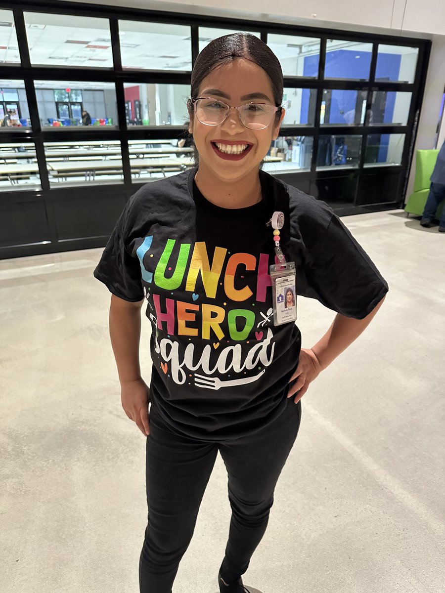 Today is School Lunch Hero Day, dedicated to those men and women who make the cafeterias and the schools a better place to be!

Thank you to our hardworking Lunch Heroes who keep our students fueled every day. We appreciate YOU!
