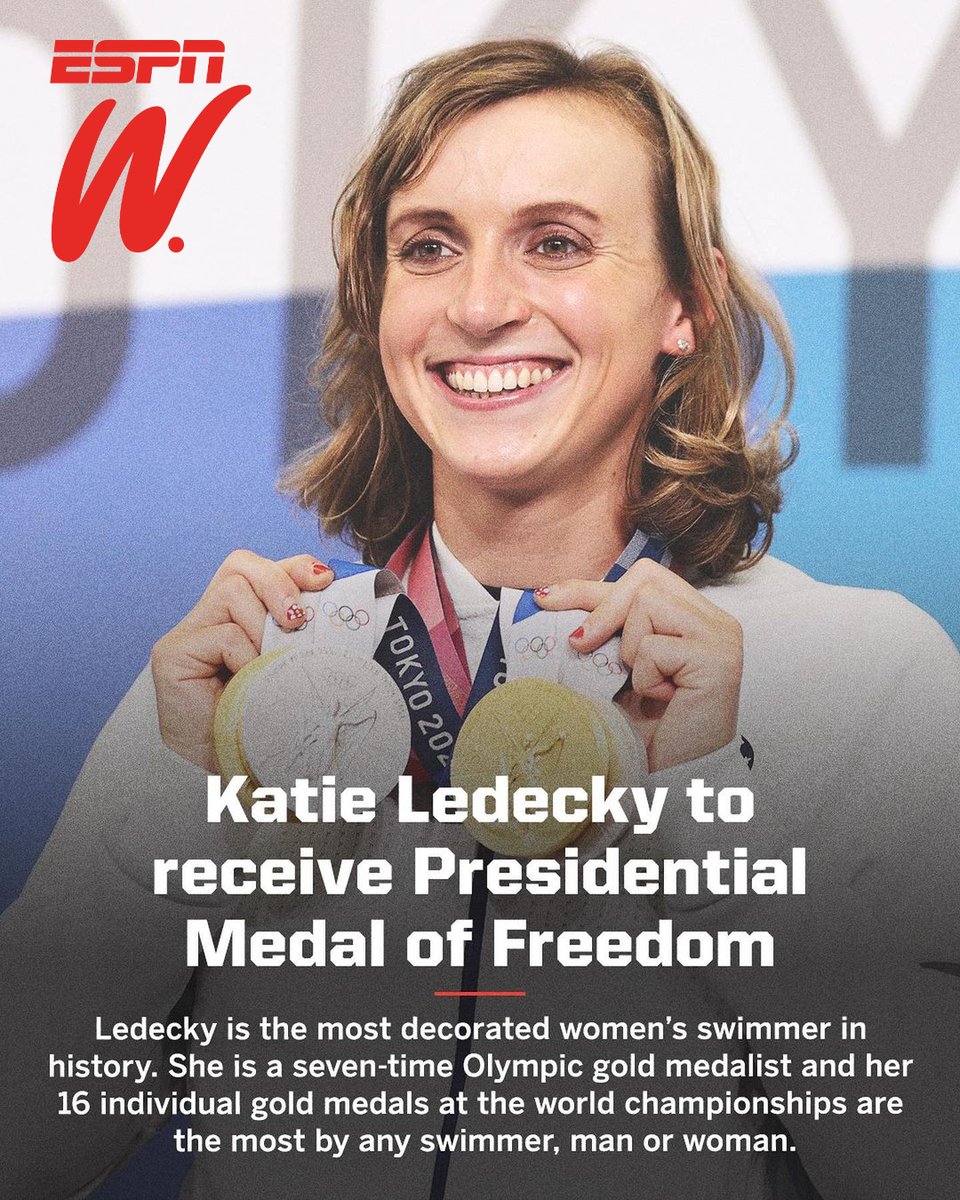 Katie Ledecky can't stop winning medals 🥇
