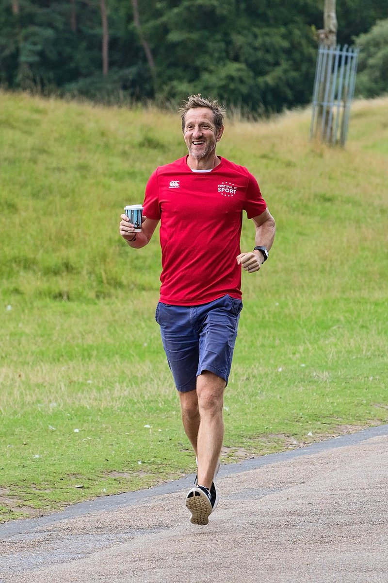 Running into the Bank Holiday weekend like @WillGreenwood and his coffee!