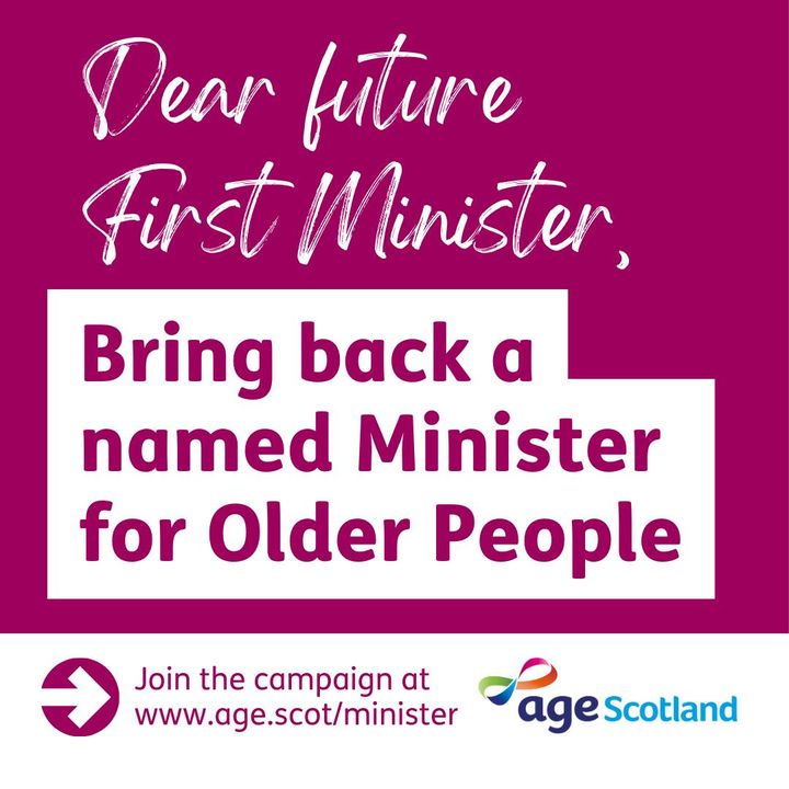 We’re calling on future First Minister @JohnSwinney to demonstrate commitment to improving the lives of older people in Scotland by reinstating a named Minister for Older People. Please consider sharing the campaign and signing our petition: age.scot/minister
