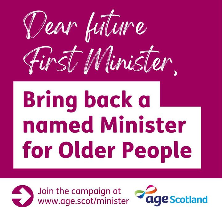 Age Scotland (@agescotland) on Twitter photo We’re calling on future First Minister <a href="/JohnSwinney/">John Swinney</a> to demonstrate commitment to improving the lives of older people in Scotland by reinstating a named Minister for Older People. Please consider sharing the campaign and signing our petition: age.scot/minister We’re calling on future First Minister <a href="/JohnSwinney/">John Swinney</a> to demonstrate commitment to improving the lives of older people in Scotland by reinstating a named Minister for Older People. Please consider sharing the campaign and signing our petition: age.scot/minister