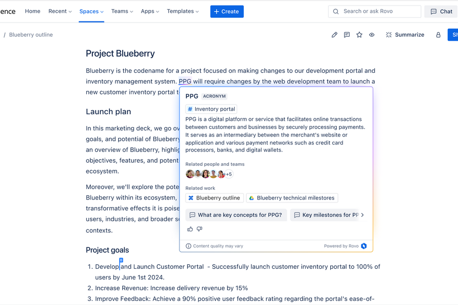#IAgénérative Atlassian lance Rovo, un moteur de recherche d'entreprise à base d'IA: Spécialiste des logiciels de gestion de projet, Atlassian intègre progressivement l'intelligence artificielle générative dans son portefeuille de… dlvr.it/T6Mvqg @LUsineDigitale