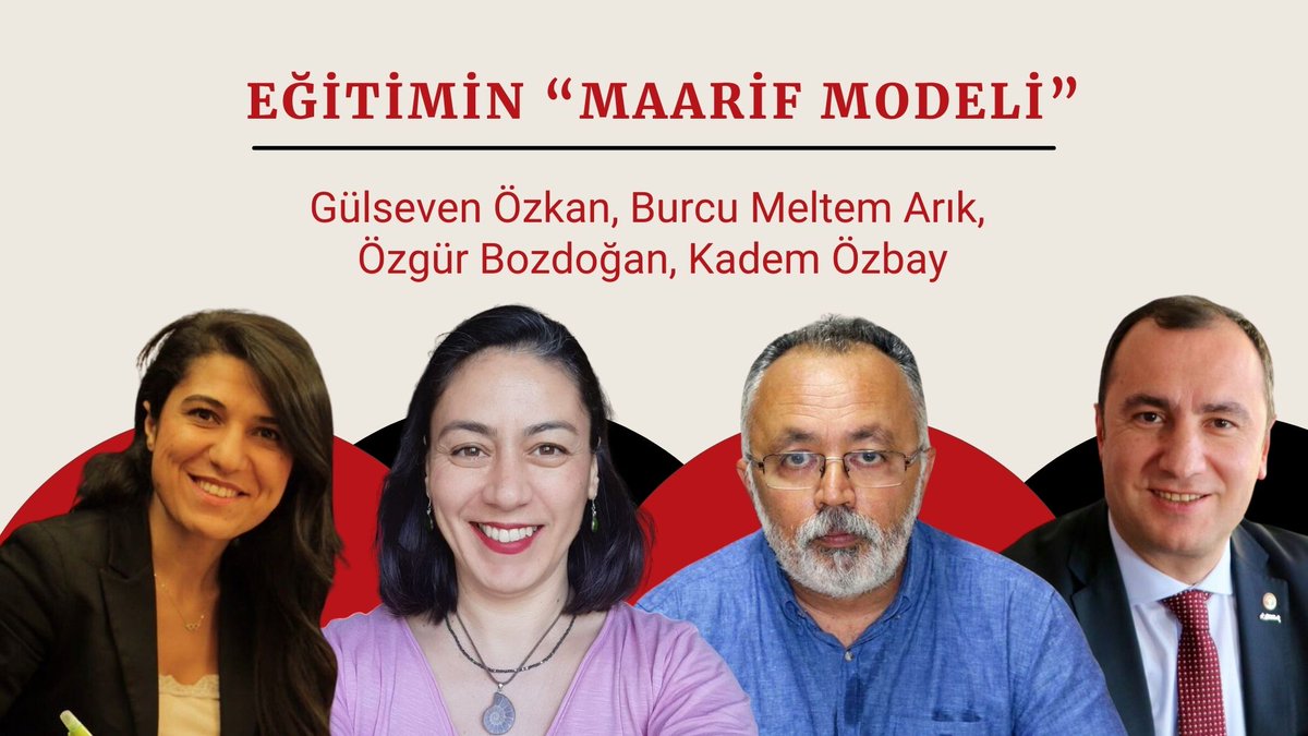 🟣 Eğitimin “Maarif Modeli” 💬 Gülseven Özkan'ın konukları Burcu Meltem Arık, Özgür Bozdoğan, Kadem Özbay ⏰ 20:00'de #Medyascope'ta 🔗 youtu.be/yiWo8cg7S9w @GulsevenOzkan | @burcumeltemarik | @kademozbay_ | @ozbozdogan