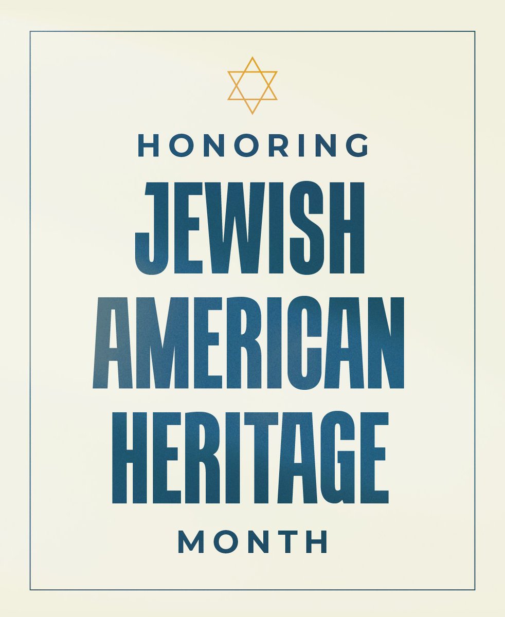 Happy Jewish American Heritage Month! We’re proud to celebrate the impact of Jewish values, contributions, and culture on this country, and we recommit ourselves to standing up against antisemitism and protecting civil liberties.