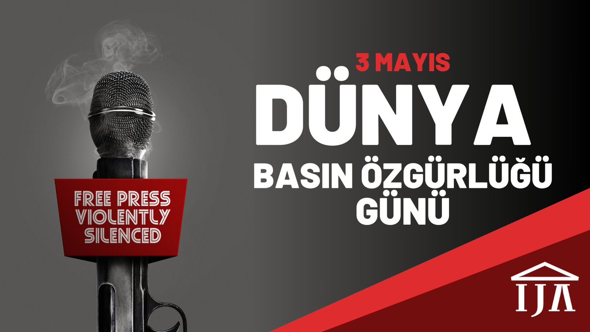 📢ETİKET DUYURUSU 3 MAYIS CUMA 🕒TR 18.00 🕒AB 17.00 🕒ABD 11.00 Bütün zorluklara rağmen mesleğini yapmaya çalışan gazetecilerin sesini duyurmak için Etiketimiz: #ÖzgürBasınÖzgürToplum