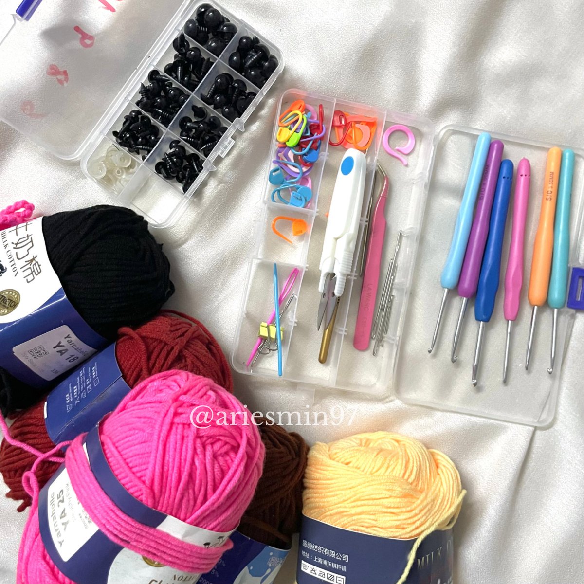 ₊˚⊹☆ crochet essentials thread ☆ ⊹ ˚ ₊