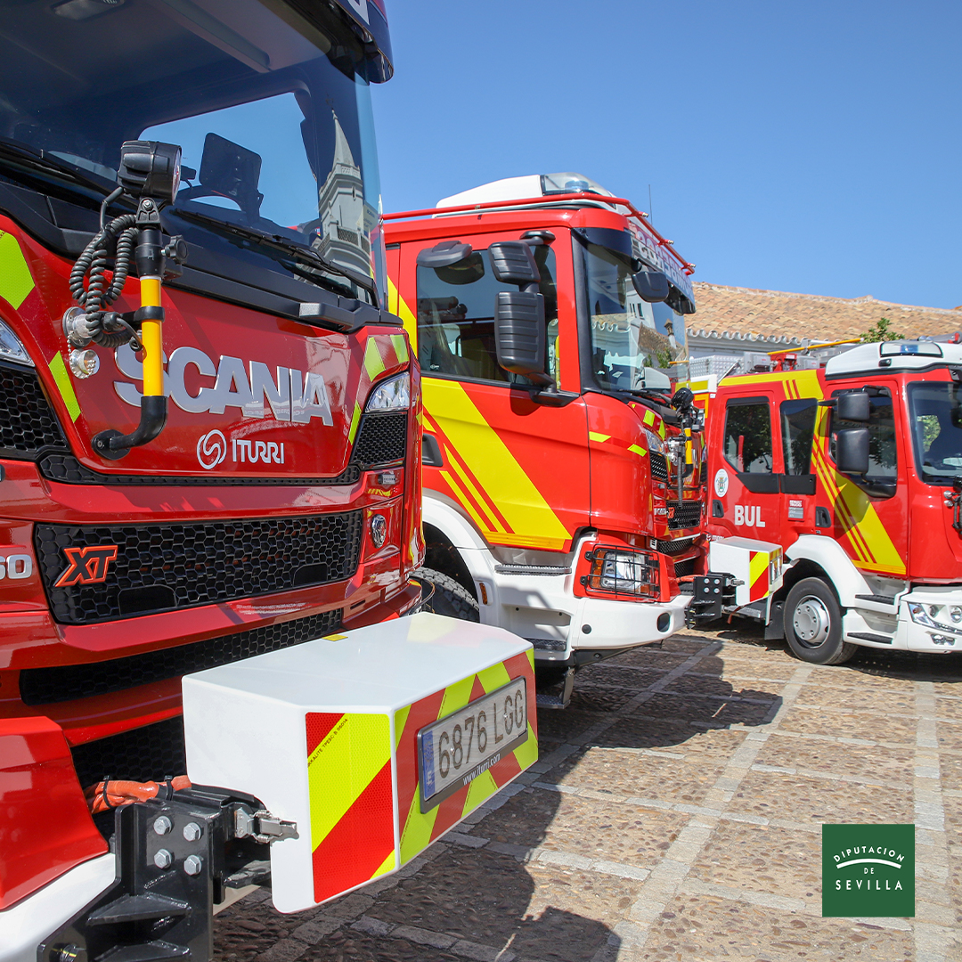 🚒 Hoy es el Día Internacional del Bombero y queremos felicitar a todos los bomberos y bomberas de la provincia de Sevilla 👩🏻‍🚒👨🏻‍🚒 Héroes y heroínas que protegen nuestras vidas día a día