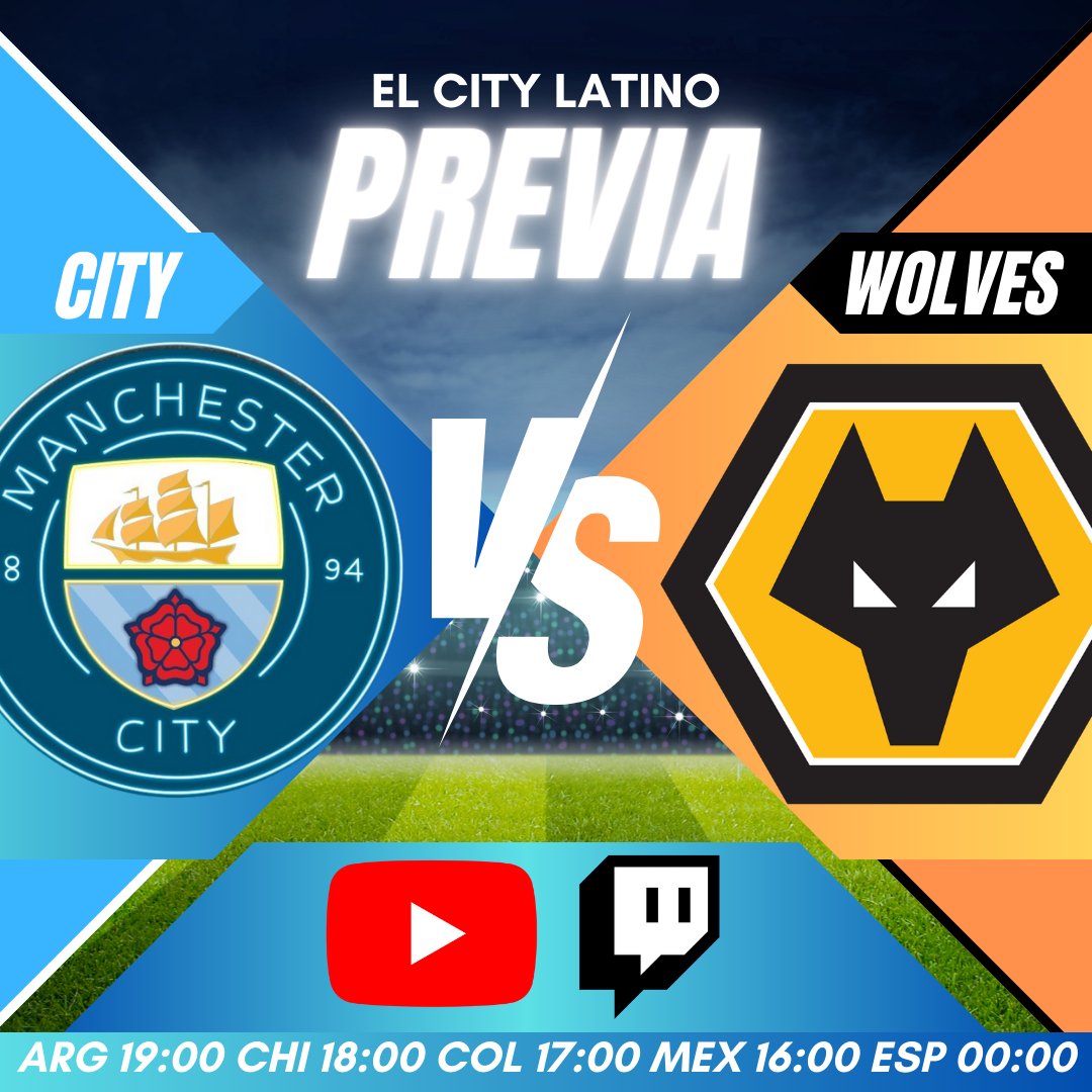 ¡HABEMUS PREVIA! 👀

Amigos ciudadanos, nos vemos hoy con toda la previa del partido que se nos viene contra los Wolves y todo el resto de fecha de la Premier, los esperamos 

#CMONCITY 🩵🦈 #PremierLeague

youtube.com/live/ima_Yu66r…