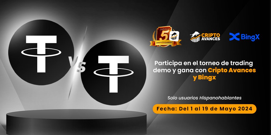 CriptoAvances's tweet image. @criptoavances y @bingxlatino traen para ti este evento especial 💰

¡Regístrate ahora en el Campeonato de #TradingDemo 📲

Ingresa con nuestro enlace y gana bonos exclusivos de nuestra comunidad🪙💰

▶️ bingx.com/es-es/act/vst/…

Cripto Avances🔥
Creando Oportunidades ✨
