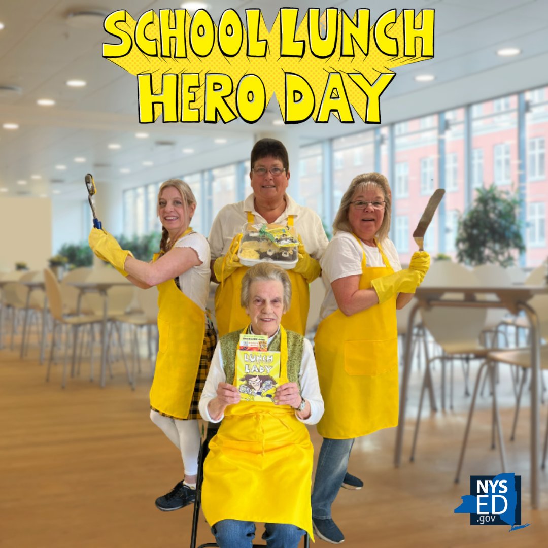 It’s #SchoolLunchHeroDay! Join us in recognizing the School Lunch Heroes in our communities who work hard to fight hunger head-on. @SchoolLunch Meet the School Lunch Heroes from @SchalmontCSD!