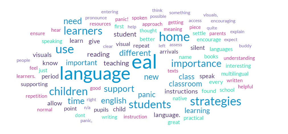 Feedback is important! I've been looking through the comments from my first input : Don't Panic: Practical Strategies for Supporting EAL learners Here is a look at 'other comments' and 'key learning' @ClareEdCentre @CentreNavan @TraleeESC