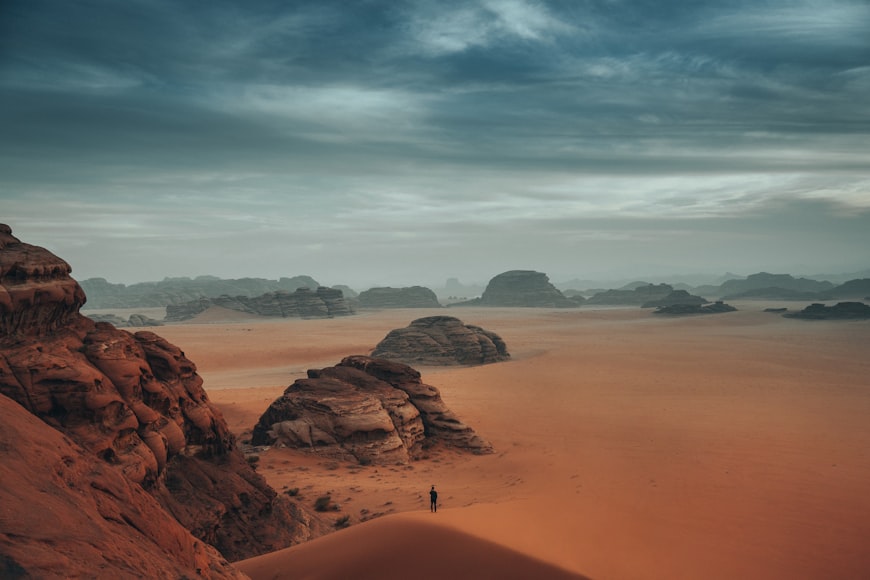 'Hisma Desert'. Neom, Saudi Arabia. 
📷: Unsplash.