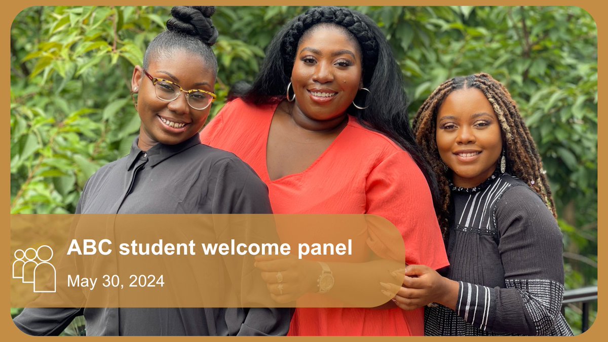Student Engagement will host an African, Black and Caribbean (ABC) student welcome panel as part of Conestoga's Spring Orientation activities on May 30. For more information, visit ow.ly/qcIf50Rv3Ek.