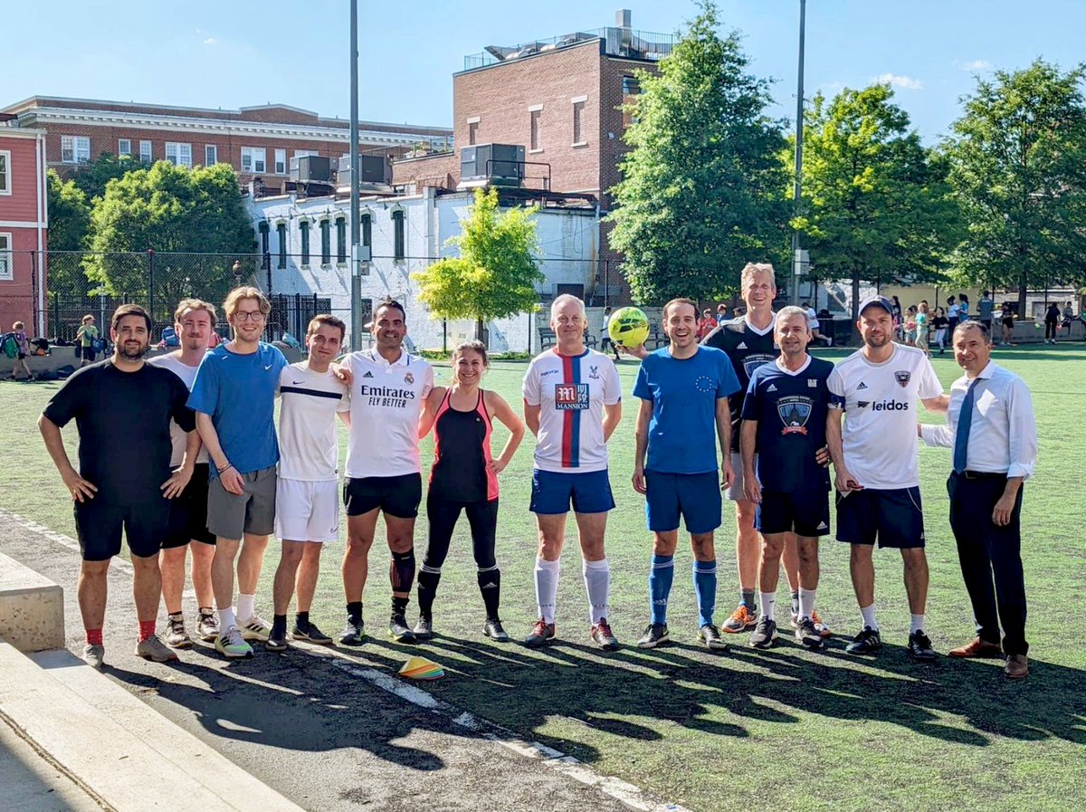 Honoured to captain #TeamEurope for the annual @USSoccerFndn Embassy Tournament happening on May 8 at @AudiField!  🇪🇺⚽️🇺🇸 @SportsDiplomacy