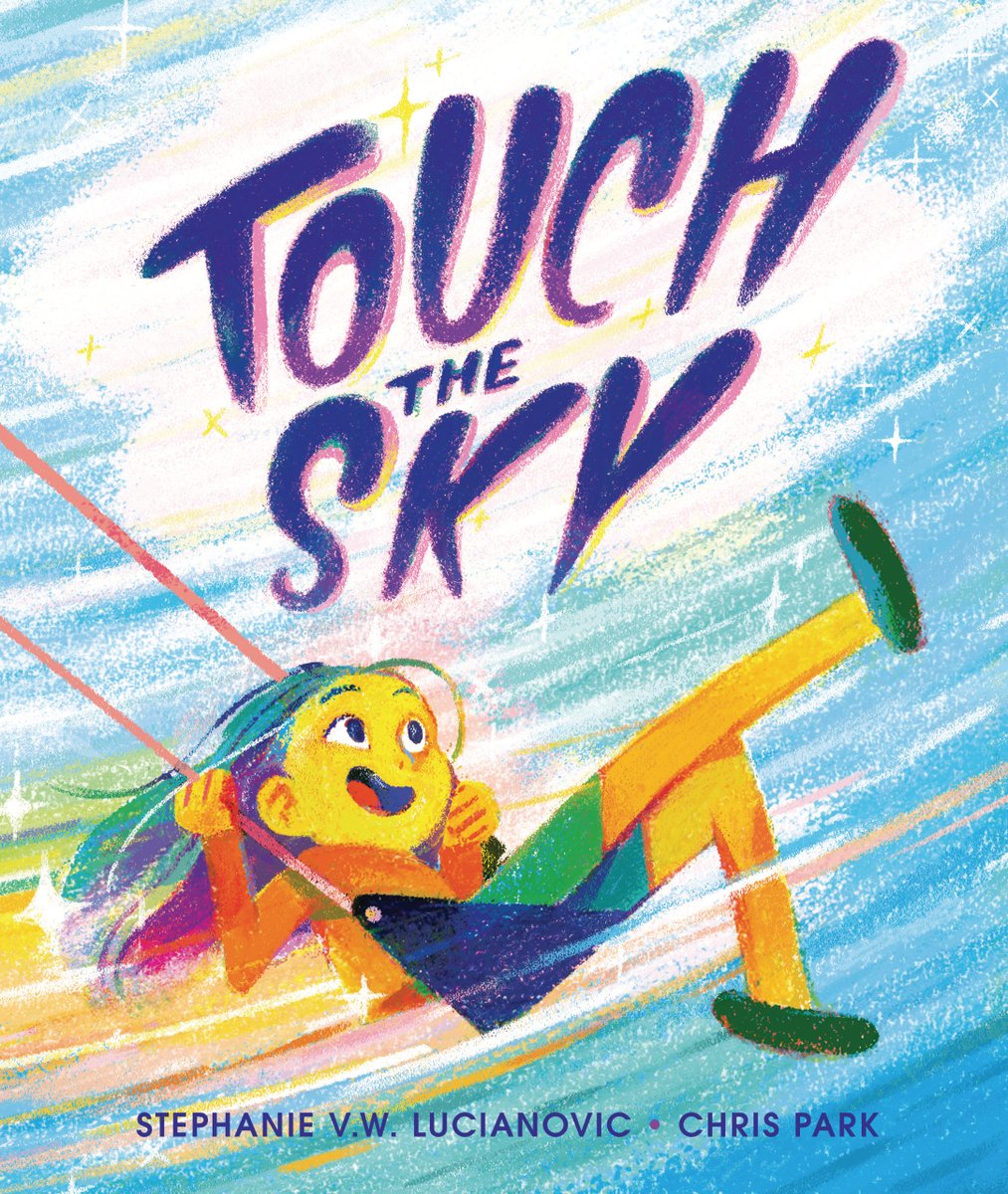 Teacher and librarian love for TOUCH THE SKY out 🩵next🩵 week! 'Fantastically colorful book with great illustrations and story ... If you are looking to read a fun book that will make you laugh, then this book is the one.'