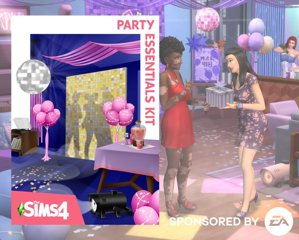 AD 🚨 GIVEAWAY TIME 🚨 
The Sims 4 : #PartyEssentialskit (PC only)

Thanks to EA for this opportunity. Click here to enter 

instagram.com/p/C6gqIrfpBpH/…