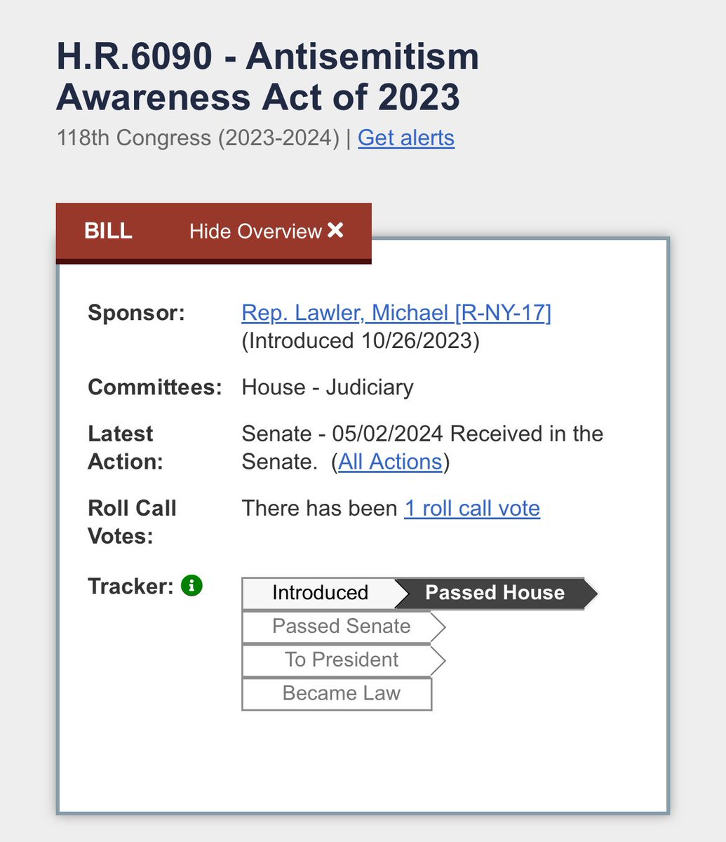 This act just passed the house and it is a direct threat to freedom of speech in America. This act would make being a holocaust denier illegal, saying that Jews run the world, banks and governments illegal and much more. Freedom of speech is currently being voted for and against.