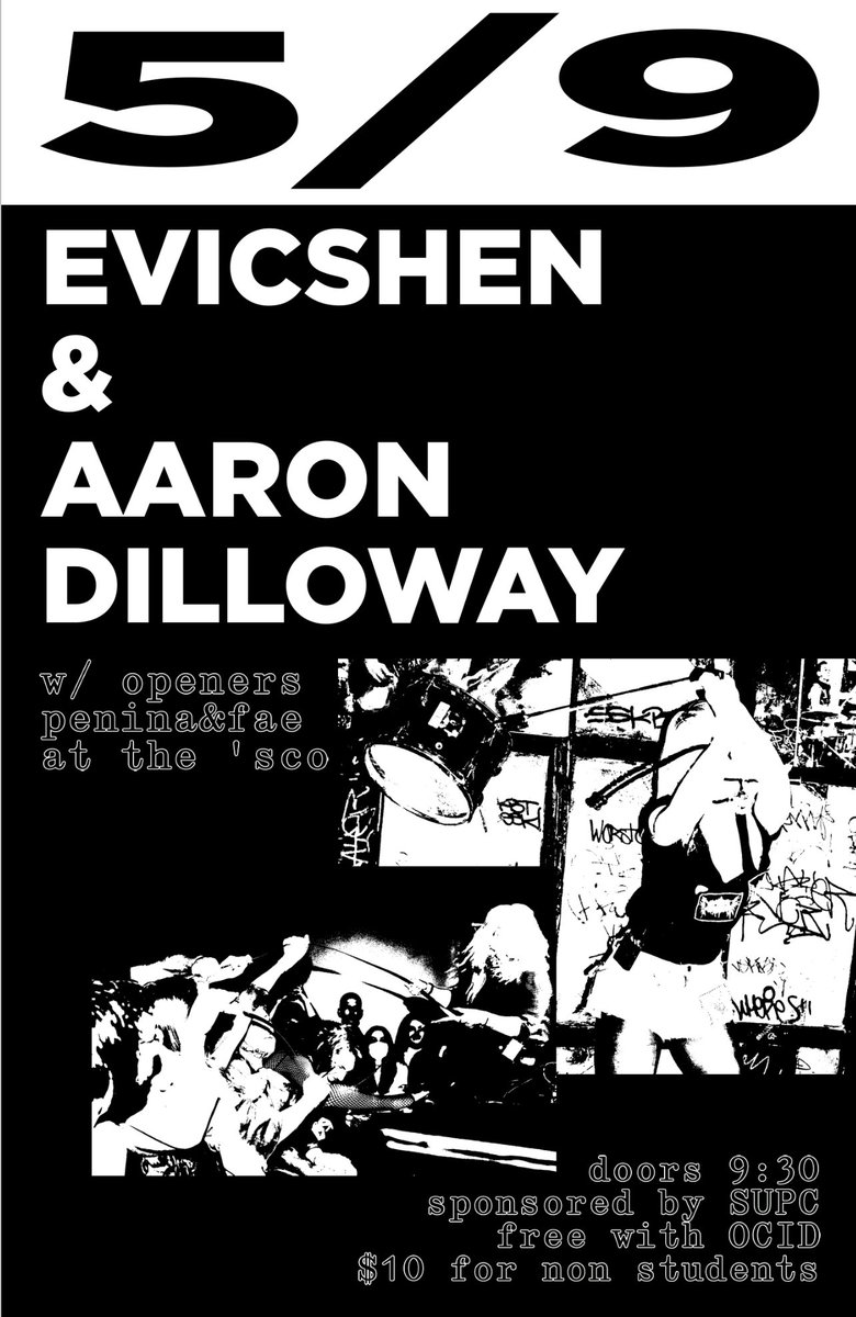 Raging with @AaronDilloway next week at Oberlin!