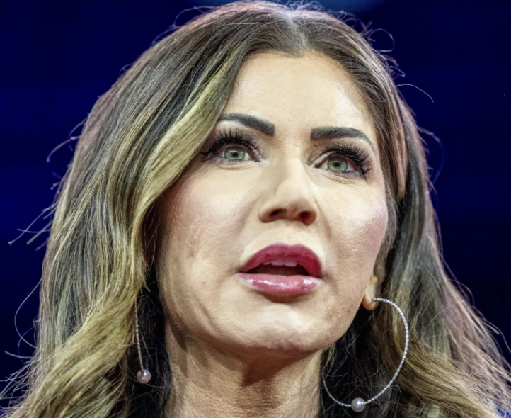 NoLieWithBTC's tweet photo. New: Kristi Noem has just been caught in a massive lie. She claimed in her book that she โstaredโ down Kim Jong Un when she โmetโ him.
Now her spokesperson just admitted Noem has never met Kim Jong Un.
https://t.co/HJ2Xt9guwH https://t.co/sDsSyAOgmV