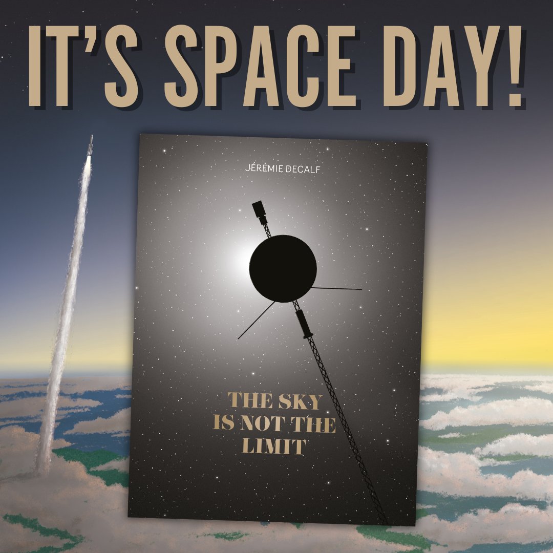 On this #NationalSpaceDay, pick up Jérémie Decalf’s THE SKY IS NOT THE LIMIT for a poetic odyssey through space with the groundbreaking Voyager 2 probe! eerdmans.com/9780802856029/