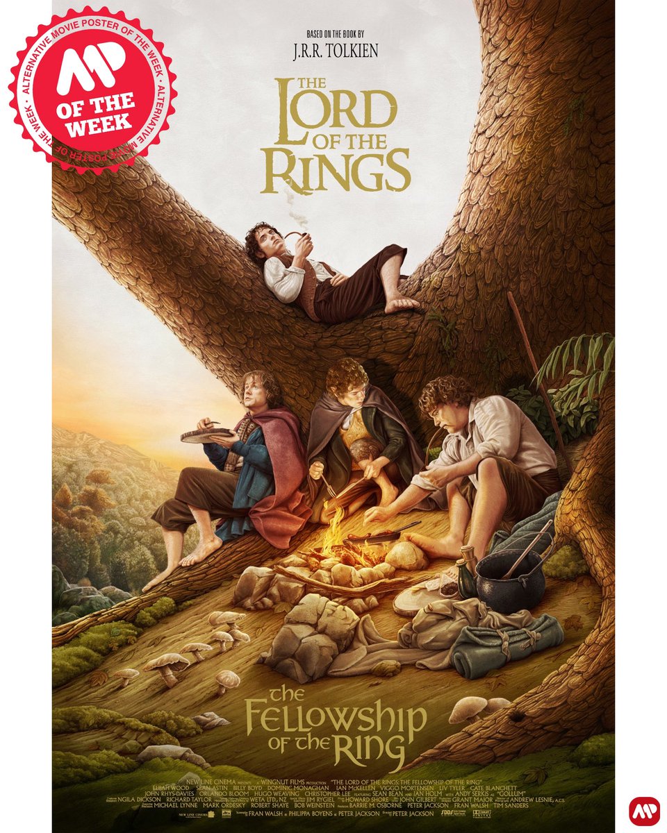 AMP OF THE WEEK 🏆 'The Lord of the Rings: The Fellowship of the Ring' by Adam Stothard @AdStothard #AMPOFTHEWEEK 👏👏👏