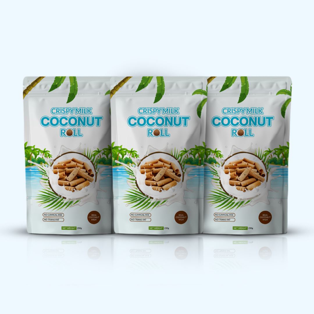 POUCH PACKAGING DESIGN

Crispy Milk Coconut Roll – a tantalizing fusion of flavor and finesse, now impeccably showcased in our latest packaging design creation! 🥥

DM or Get in touch
Email: rifatgraphic@gmail.com
WhatsApp: +8801714272923

#Steam #pouch #packaging #labeldesign #X