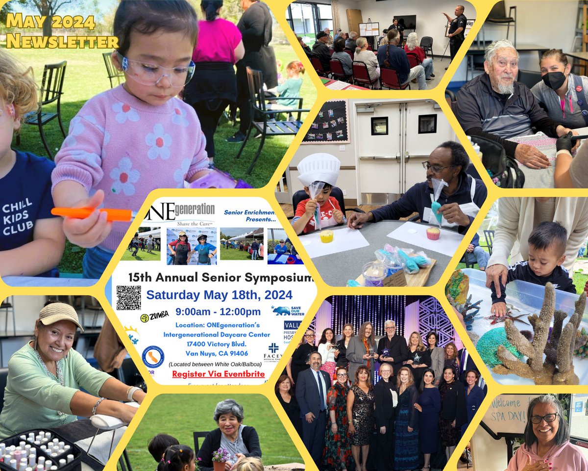 Check out @ONEgenCares May 2024 eNewsletter conta.cc/4bjA8Hr packed with info on our upcoming #SpringBoutique at the Encino Farmer's Market on Sunday 5/5, our Annual #SeniorSymposium on Saturday, May 18th and recaps on our Encino Food & Wine Festival, #GIW2024, and more!