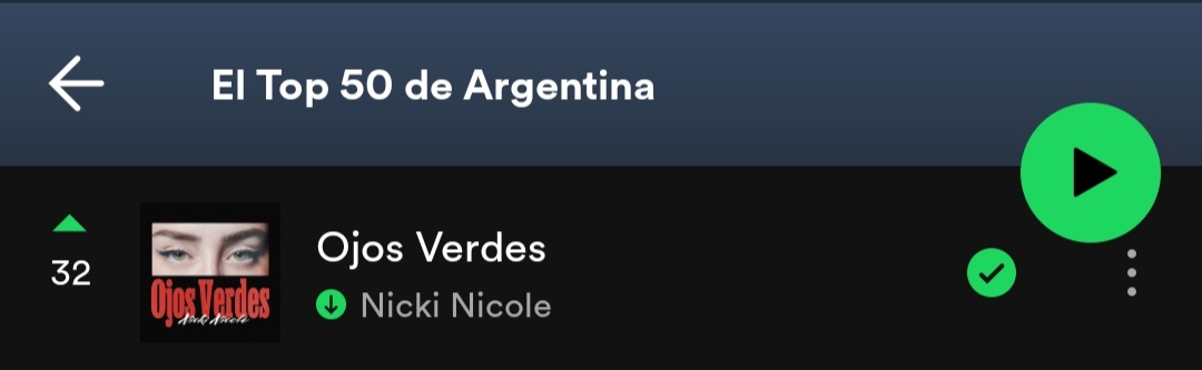 Nicki Nicole - OJOS VERDES 🌹🇦🇷 (+18)