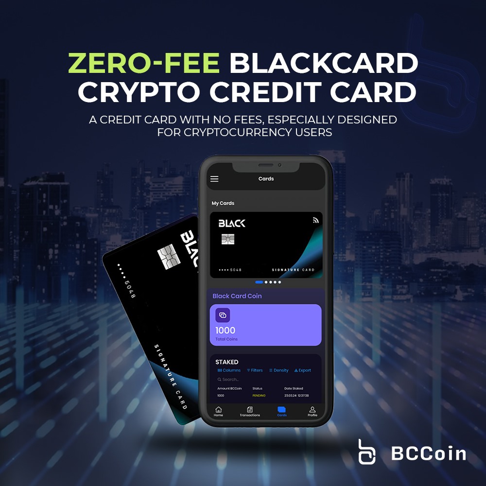 Introducing the Zero-Free Blackcard Crypto Credit Card! Designed for crypto enthusiasts, it's your ticket to seamless transactions without any pesky fees! Say goodbye to hidden charges and hello to a new era of financial freedom. #BcCoin #Blackcardcoin #crypto #binance #bitcoin