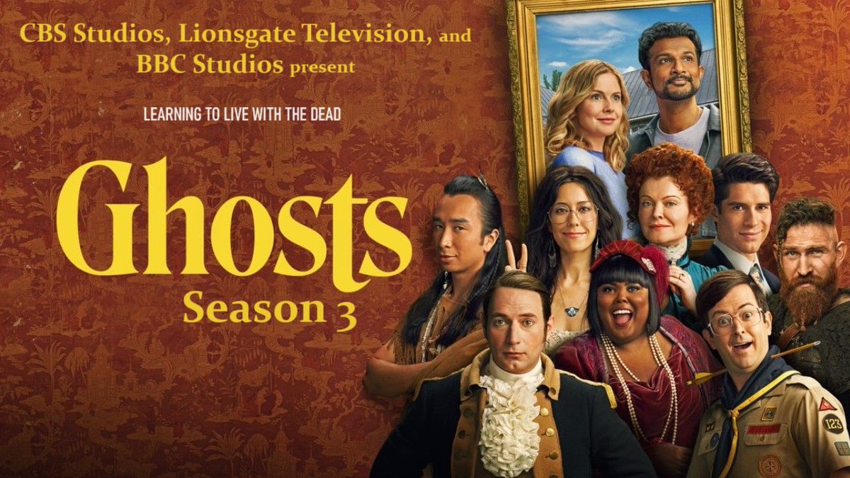 Watching @GhostsCBS (@CBSTVStudios, @LionsgateTV, and @BBCStudios). Season Three Finale - Isaac’s Wedding (S03E10) #Ghosts #GhostsCBS #SeasonFinale #CBSStudios #CBSEntertainmentGroup @ParamountCo #LionsgateTV @Lionsgate #BBCStudios @BBC