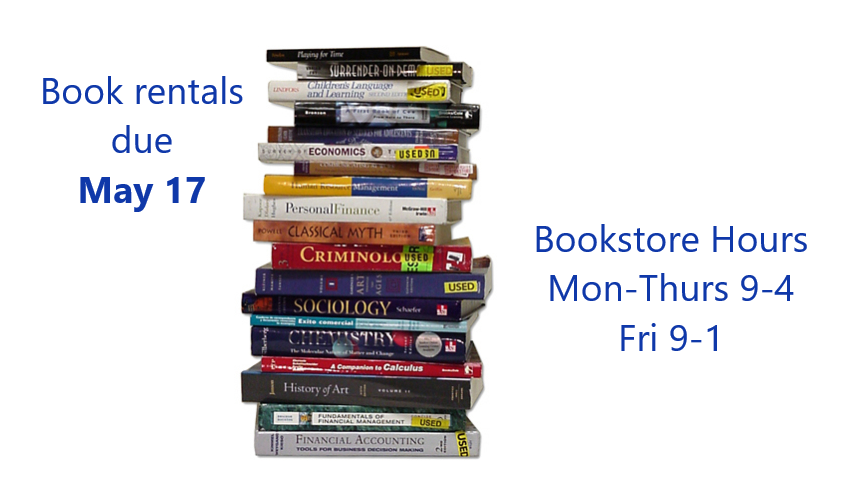 RVCBookstore's tweet image. Hey students, the countdown has begun! 🎉 Hope your term was as successful as a well-coded algorithm.  Return your rental books to the RVC Bookstore by May 17th! 📅 Save the date, avoid the late charge fate! #BookReturnReminder #RVCBookstore @rvcgoldeneagles @RVC_Athletics