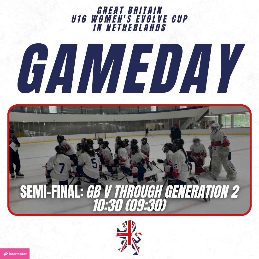 🇬🇧 It's semi-final gameday... 🏒 10:30 face-off (09:30 UK time)