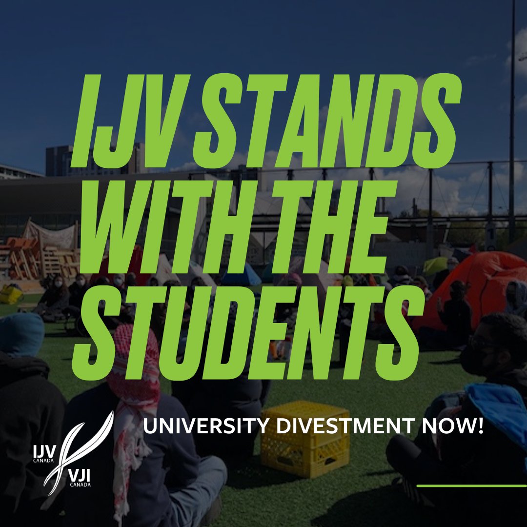 The student uprising needs our support. Students across Canada are calling for their universities to disclose their investments and divest from Israeli genocide. It’s our duty to uplift their struggle and to keep our eyes on Palestine. 1/6