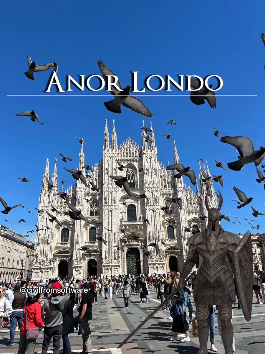 I visited the Duomo today in Milan! ❤️
-
#fromsoftware #darksouls #DarkSouls3 #DarkSoulsIII #Darksouls1 #Darksouls #Darksouls2 #DarksoulsI #DarksoulsII #Milan #Milano #Italy #Italian #Duomo