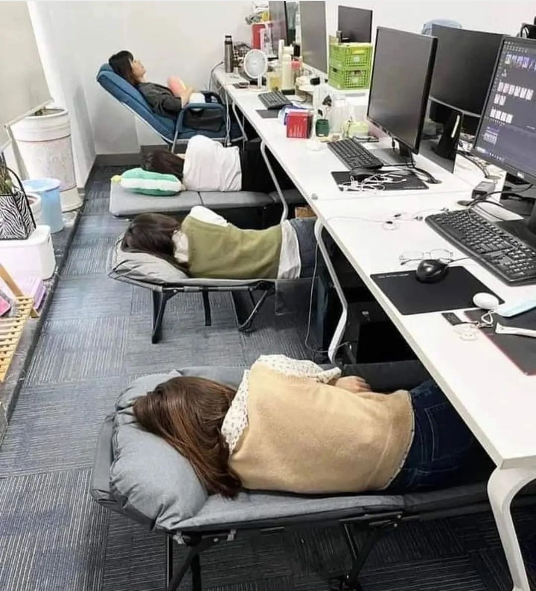 Normalicen las siestas en el trabajo