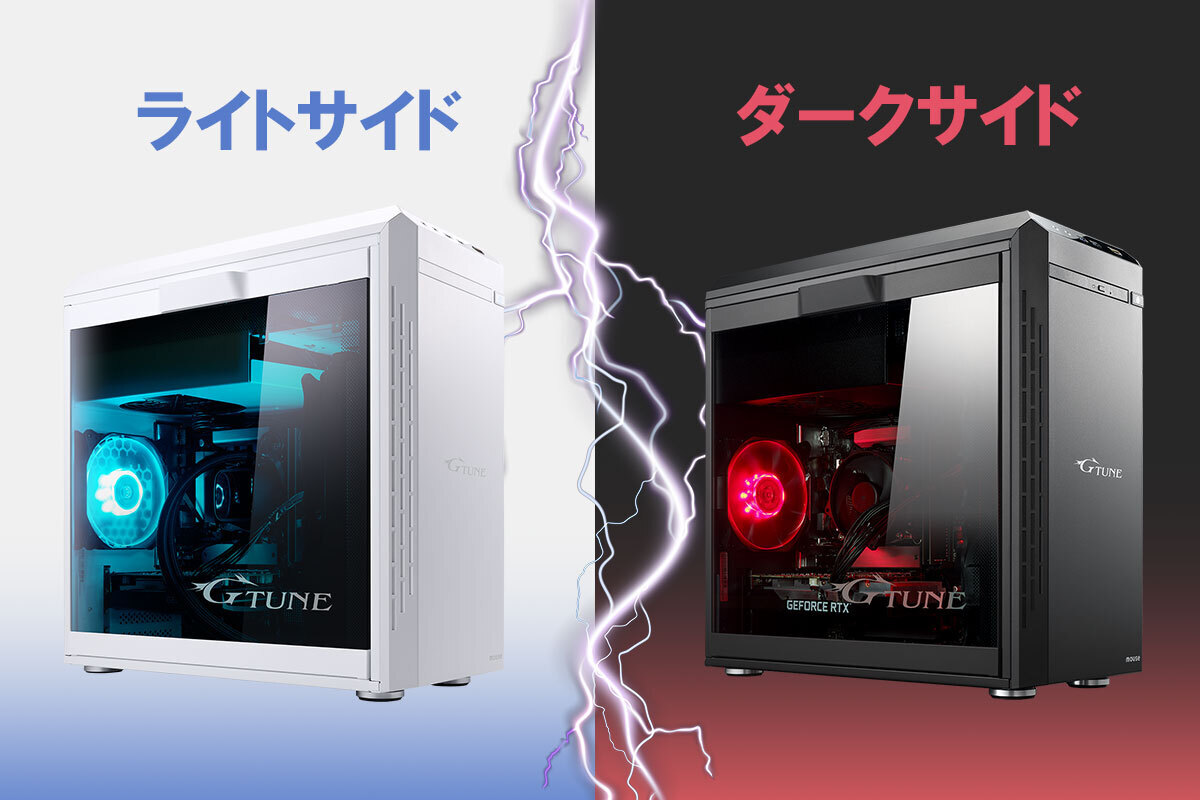 マウスのゲーミングPCにも カラーの好みってありますよね！ 皆さんは“どっちサイド派？” #スターウォーズの日