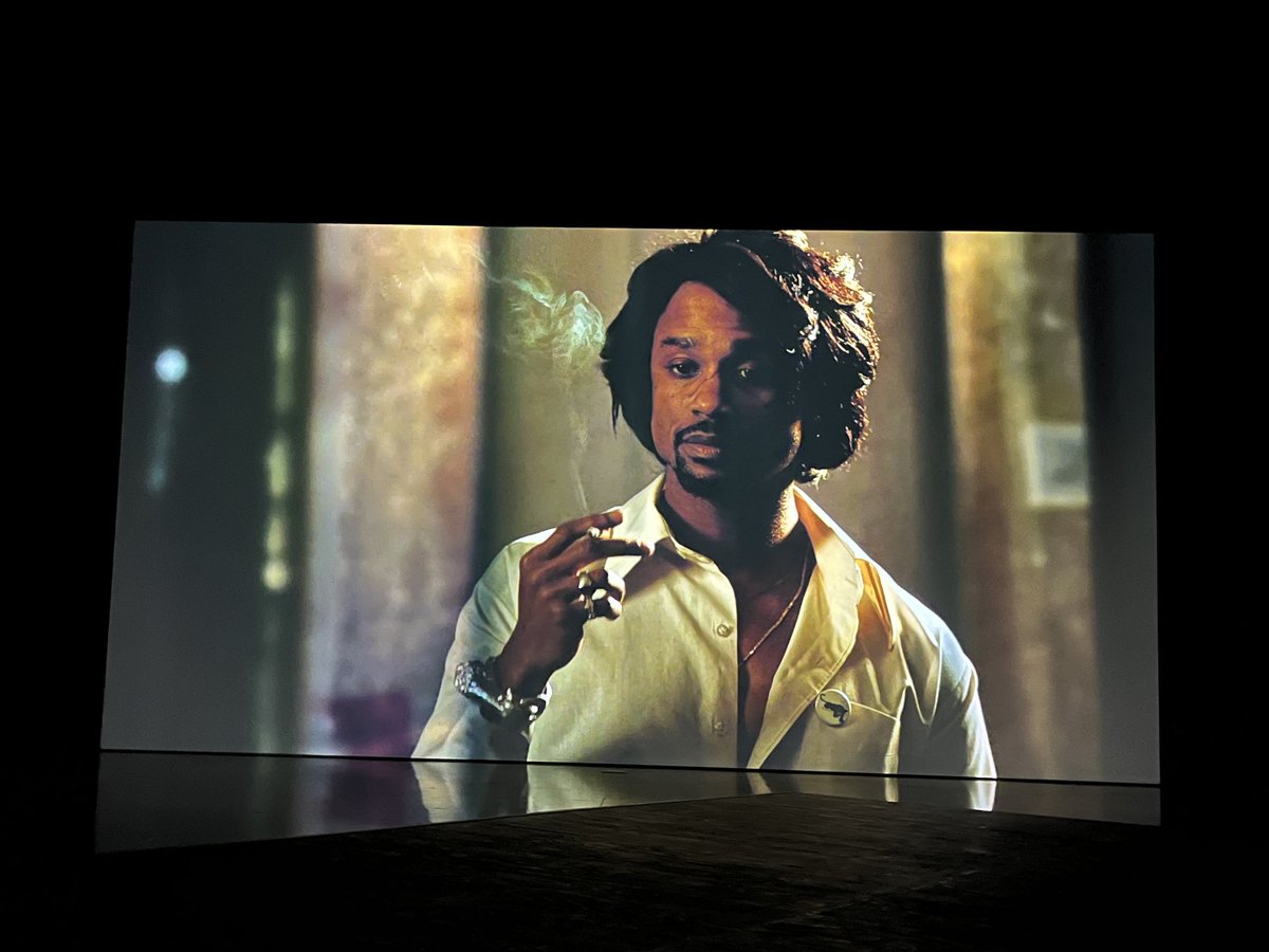 FINAL WEEKEND: Stills from Arthur Jafa’s new video installation “*****” (pronounced “REDACTED”), a recasting of TAXI DRIVER’s bloody climax with Black actors (as Paul Schrader’s script originally intended), at ⁦@GladstoneNYC⁩ til Sat 5/4, 530 W. 21st instagram.com/p/C6gpENKOwm7/…