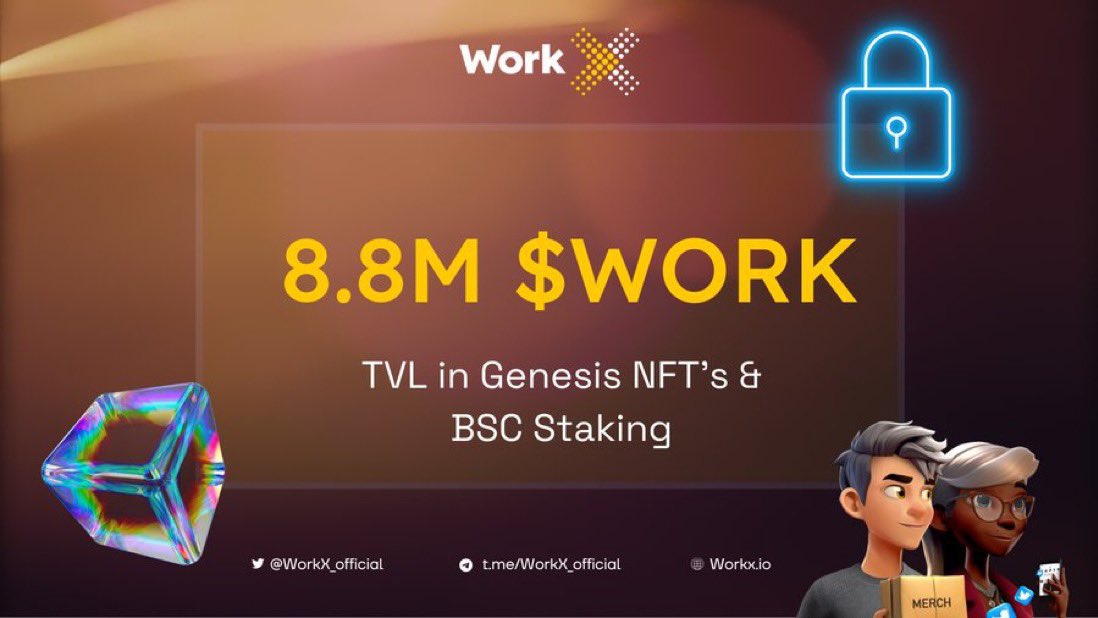 @digishahed Check also $work bro - RWA&AI gem sitting at 4M$ mcap in which 8.8 M tokens are locked 🔒
- Large and active community that has just surpassed 10k hodlers 
- Backed by @oceanprotocol , @Deloitte @DWFLabs…
- Integrated EUROPASS - backed by govs
- Coveted by big companies #pwc…