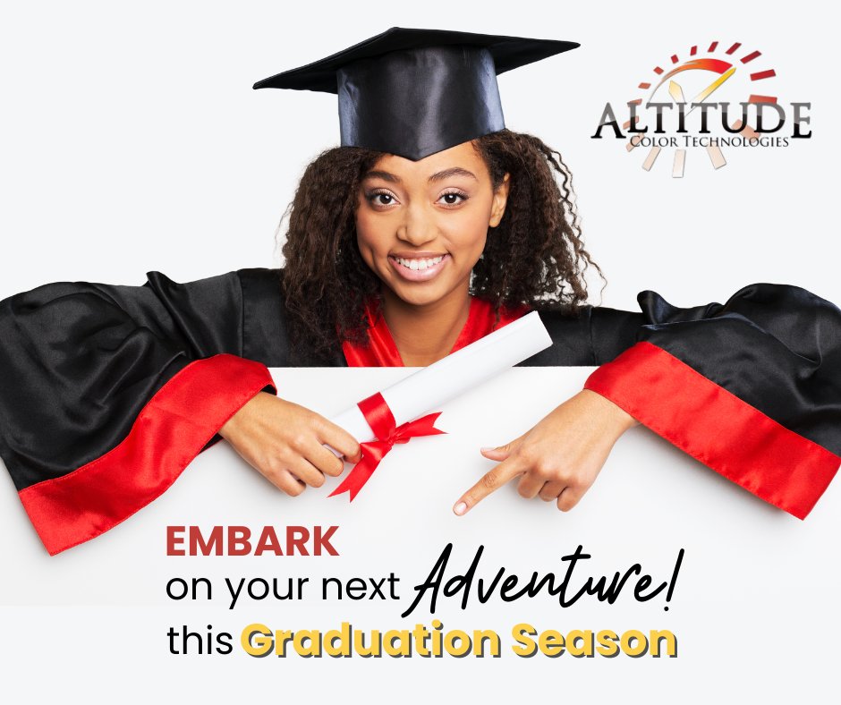 Celebrating Graduation Season with Altitude Color! 🎓✨

Commemorate this milestone with personalized prints that capture the essence of achievement and possibility. Cheers to the graduates as they embark on their journey to success!

#GraduationSeason #ClassOf2024