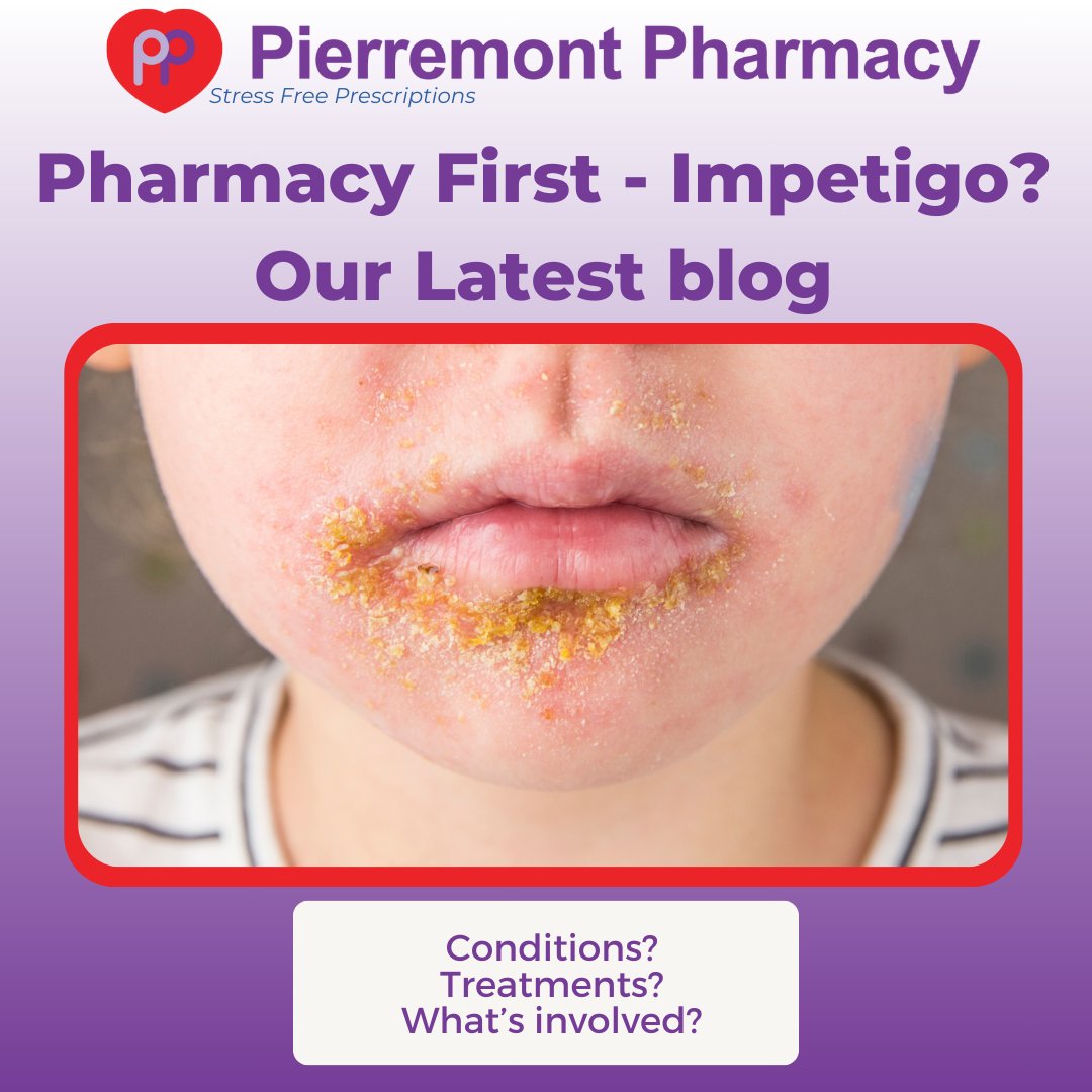 NHS Pharmacy First to the Rescue? Our tell-all blogs about this new service and the conditions it covers. Learn about Impetigo and how Pharmacy First can help bit.ly/3PCMbqR #Pharmacy #NHS #Community #communitypharmacy #Pharmacyfirst