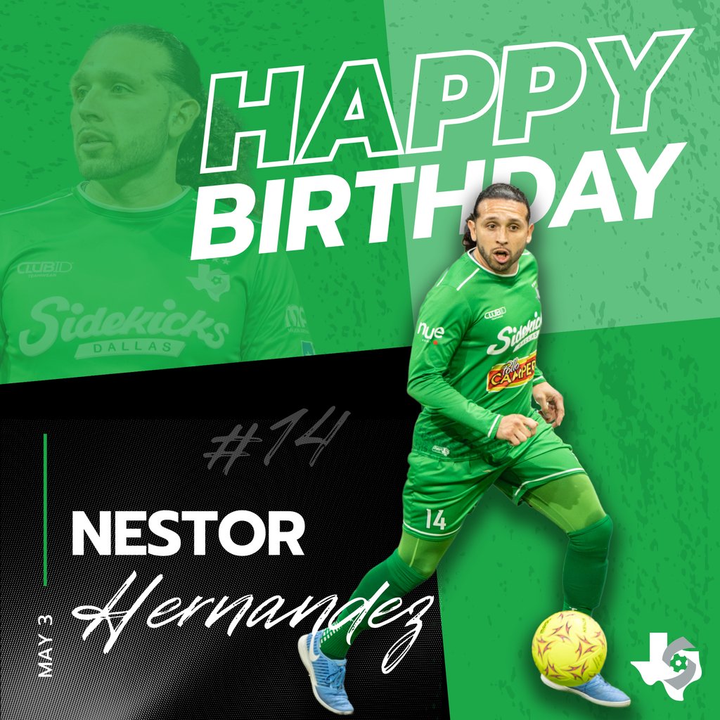 Happy Birthday to defender Nestor Hernandez! 🎂 Nestor led the Sidekicks with 46 blocked opponent shots in the 2023-2024 season. #SidekicksRising