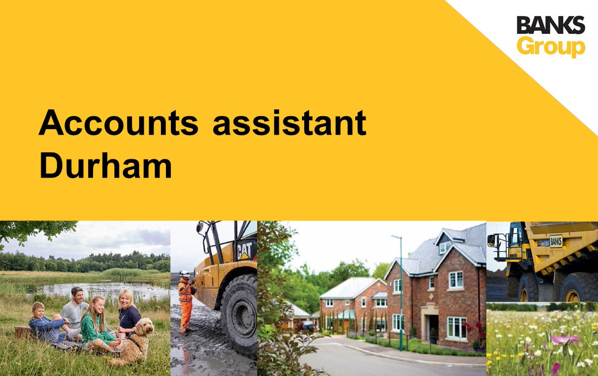 🔊 WE'RE HIRING 👉 Accounts assistant | Durham

Do you want to be part of a successful family-owned North East business operating in mining, property and housebuilding?

If you're an experienced finance professional &amp; looking for a new challenge apply 👉 bit.ly/3QwouAZ