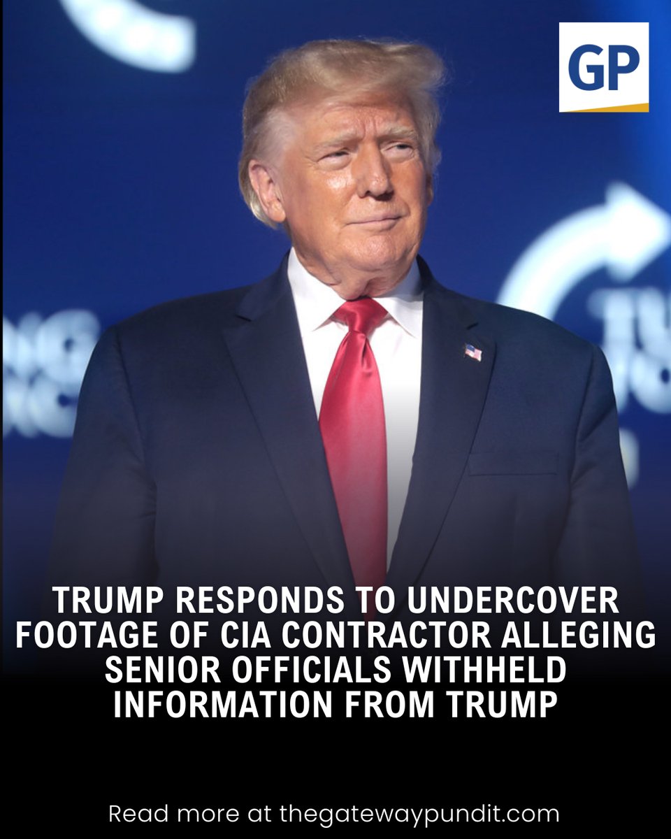 James O’Keefe’s OMG (O’Keefe Media Group) has recently released explosive undercover footage that purportedly shows a CIA contractor discussing how intelligence agencies conspired to withhold information from then-President Donald Trump.